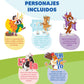 LUPPA La Granja de Zenon, Set de Figuritas de Acci  n y Aventura para Nios, Figuritas | Zenon, Percheron, Beto, Lola, Bartolito