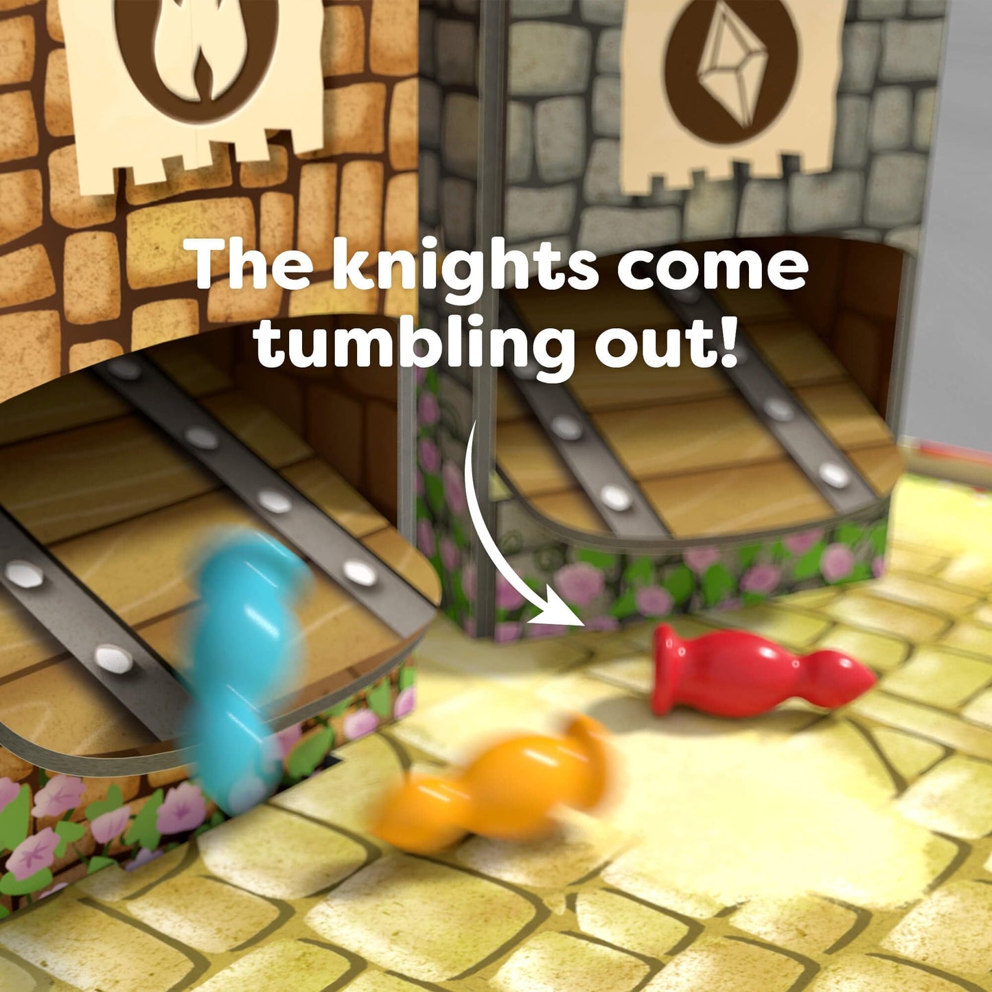 HABA Knuckling Knights: A New Twist on The HABA Games Classic, Strategy Board Games for Family Night and Fun Board Games for Kni