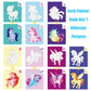4 Pack Sticker Books For Kids Ages 4-8, Crafts For Kids Ages 4-8 Sticker Paint Books Boys And Girls Birthday Gifts Party Favor, Travel Toys For Toddlers Learning (Princess+Animal+Horse+Vehicle)