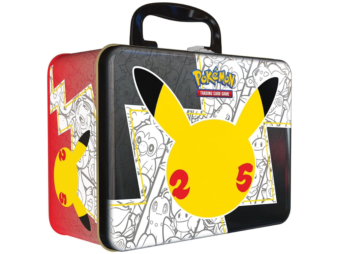 Pokemon TCG 25th Anniversary Celebrations Collector Chest - Metal, Multicolor, Model POK80941, 13 Collector Chests