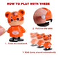 Eeocwf 15Pcs Wind Up Toys For Kids, Assorted Animals Walking Jumping Clockwork Toys, Classroom Gifts Kids Birthday Party Favors