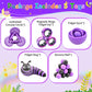 Fidget Toys Kids Pack, Autism Sensory Toys Set For Adults, Fidget Spinner Slug Magnetic Rings, Cool Gadget For Girls Boys Teens