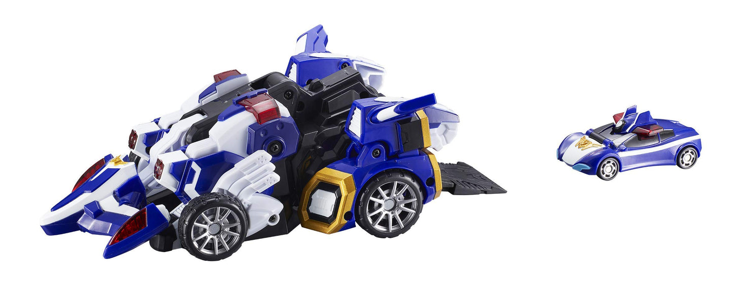 TOBOT Mini Maximus V, Youngtoys Transforming Collectible Vehicle to Robot Animation Character