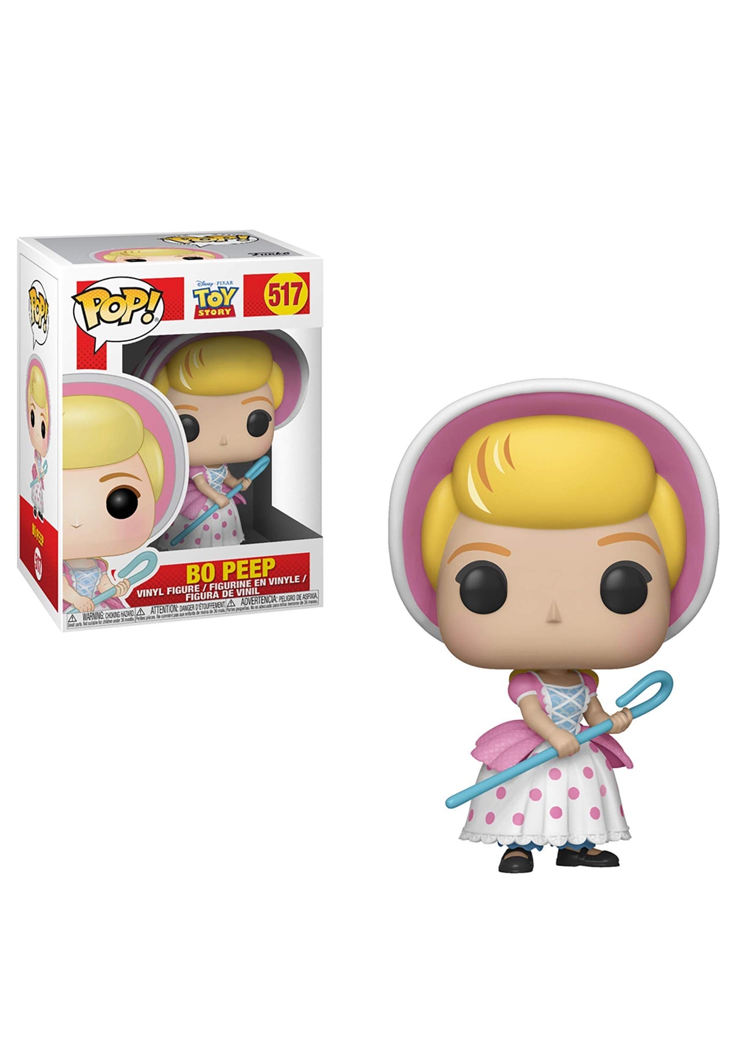 Funko Pop Toy Story - Bo Peep Vinyl Figure, Multicolor, US One-Size, Model 37015