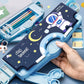 Royal Hub Space Theme Pencil Box Kids, Multi Functional, Kids Pencil Box Boys & Girls, Space Pencil Box Boys, Magnetic Pencil Bo