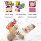 Wrist Rattle Foot Finder Sock For 0-36Months Baby Boys And Girls, Newborn Baby Soft Hand & Feet Rattle 0-3 Years, Arm Leg Babies Development Toys For Infant Bebe (Cdo-4 Pcs)