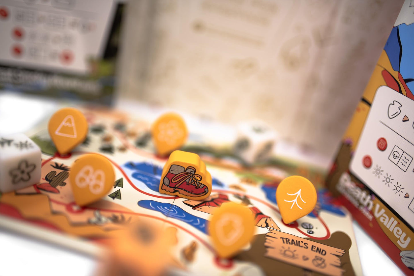 Keymaster Games Parks Roll & Hike - Strategic Dice Game for 1-4 Players - Travel-Friendly Fun for Family Game Night, Ages 10+