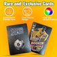 Soccer Trading Cards 2025-26 | 3 Packs - 33 Collectible Cards for Fans & Players Black  Gold & Silver Soccer Mystery Cards Packs Different Cards in Each Set - Try & Collect Them All