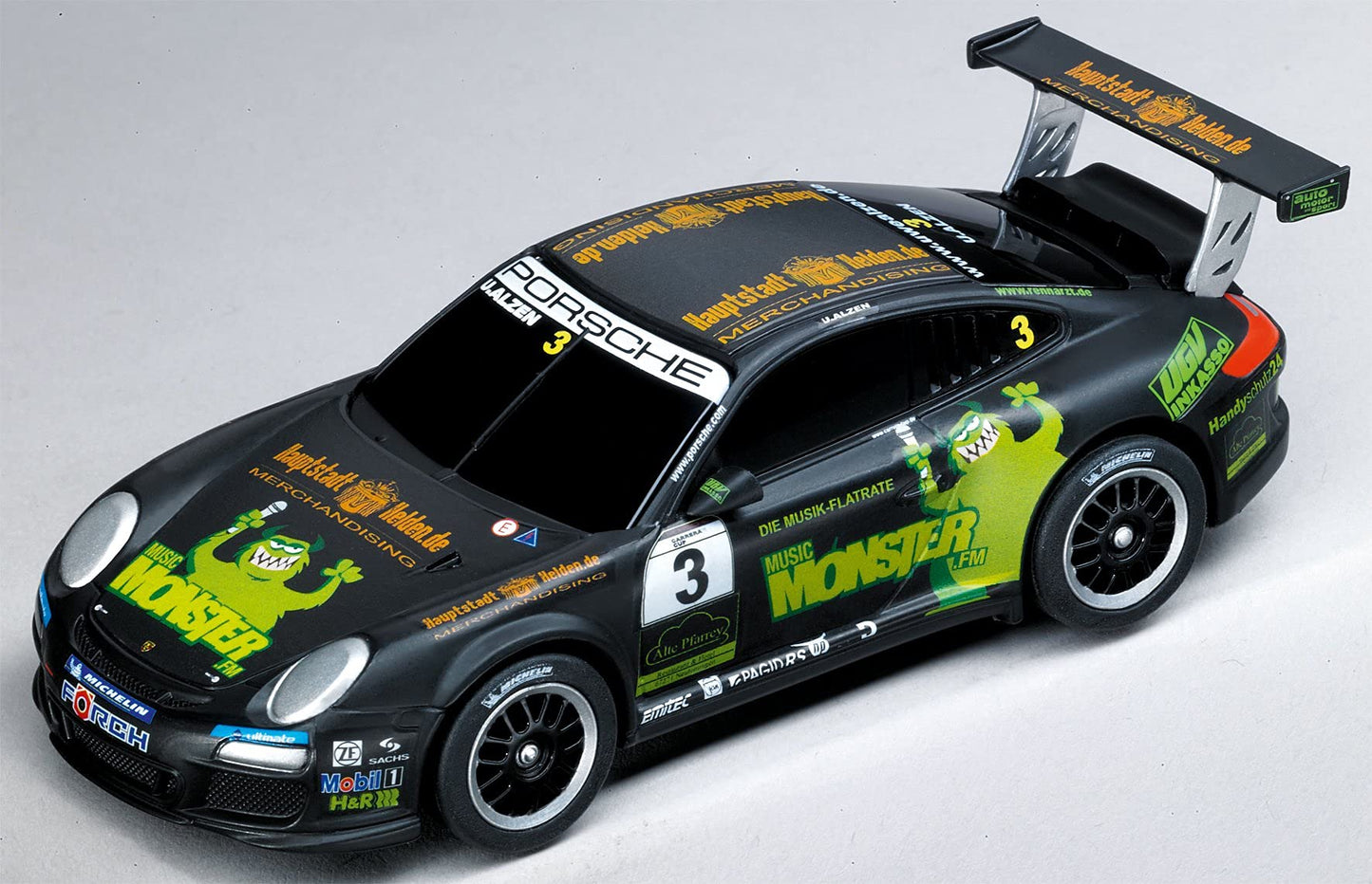 Carrera Go!!! Analog Slot Car Racing Vehicle - 61216 Porsche Gt3 Cup Monster Fm U.Alzen - (1:43 Scale)