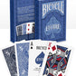 Bicycle Euchre Playing Card Deck - 9 Through Ace - Double Deck, Blue