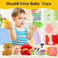 Mold Free Baby Bath Toys - No Hole Bath Toys For Kids Ages 1-3 | Floating Toys | Bathtub Tub Pool Water Table Toys | Toddler Infant Gifts | Baby Toys 6-12-18 Months | 1 2 3 Year Old Girl Boys Gifts