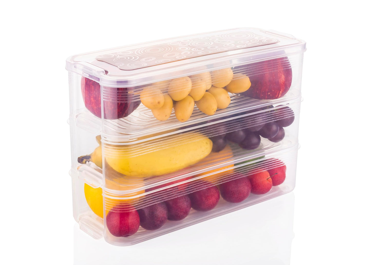 Nxtbuy Fridge Storage Boxes For Vegetables Fridge Organizers Case Refrigerator Containers For Fridge Plastic Fridge Storage Boxe