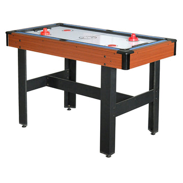 Hathaway Triad Multi Game Table - Space-Saving 48-In Pool Table With Lightweight Table Tennis And Glide Hockey Table Topper For Family Game Rooms - 3 In 1 Game Table With Complete Accessories - Blue
