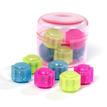 HBRG Crystal Gonggi Korean Jacks Stone Game Tossing Korean Folk Traditional Games  Hand-Eye Coordination Game (6 Pcs) (Color Random) / ?? ?? ??