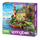 Springbok'S 1000 Piece Jigsaw Puzzle The Cottage Lighthouse - Made In Usa