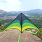 Mint'S Colorful Life 60'' Delta Kite With 7.1In Kite Reel Winder, Easy Flying Kite & Kite String Spool For Kids & Adults, Best Beach Kite Set For Beginners
