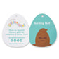 Squishmallows Harry Potter Sorting Hat Plush - 10-Inch, Ultrasoft Brown Polyester, Model SQWB00152