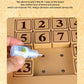 Bromocube Qy Magnetic Klotski Puzzle Sliding Block Game Jigsaw Puzzles Cube Fun Digital Puzzles Toys For Kids (4X4 Klotski 15-Di