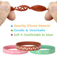Morcheiong 60 Pieces Motivational Rubber Wristbands Inspirational Quote Silicone Bands Unisex Style- 12 Designs