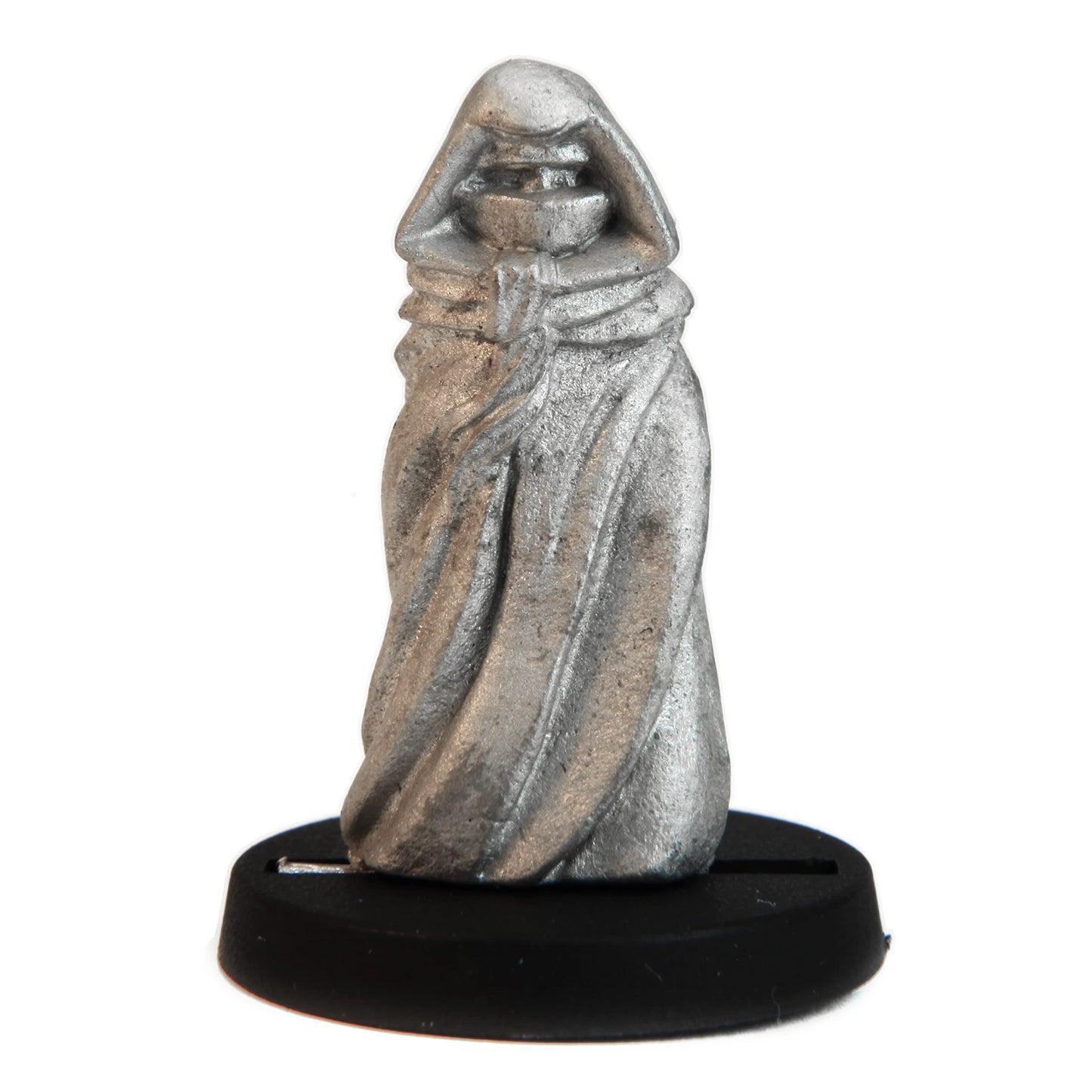 Stonehaven Cloaked Human Miniature Figure (For 28Mm Scale Table Top War Games) - Made In Us