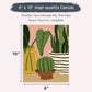 Pink Picasso Kits Mid Century Modern Paint By Number For Kids Ages 5-12 | Diy Beginners Kids Craft Kit Acrylic Paint Canvas Pain