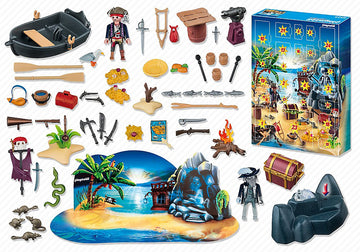 Playmobil Advent Calendar 'Pirate Treasure Island' Playset