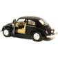 5'' 1967 Volkswagen Classic Beetle 1:32 Scale (Black) by Kinsmart