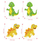 24 Pieces Make Your Own Dinosaur Stickers Make A Face Stickers For Kids Toddlers With Dinosaur System Diy Craft Stickers Kids Pa