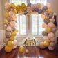 Mustard Yellow And Beige Balloon Garland Kit, Pastel Yellow Cream White Sand Nude Tan Neutral Sunflower Boho Balloon Arch Kit Fo