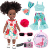 14.5 Inch Black Dolls And Black Baby Doll Clothes Accessories