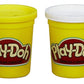 Hasbro Play-Doh For Modeling 4-Pack of Colors 16 Ounce Total - Red, Yellow, White and Blue