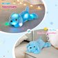 Wewill 18'' Light Up Puppy Stuffed Animal Creative Night Light Lovely Led Dog Glow Soft Plush Toy Gifts For Kids On Christmas Birthday Valentines Festivals, Blue