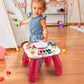 Baccow Baby Toys 6 To 12-18 Months, Musical Activity Table For 1 Year Old Boys Girls Gifts, Toddler Infant Toys, Length 12.99 Inches Width 12.99 Inches Height 12.6 Inches (33Cm W X 33Cm L X 32 Cm H)