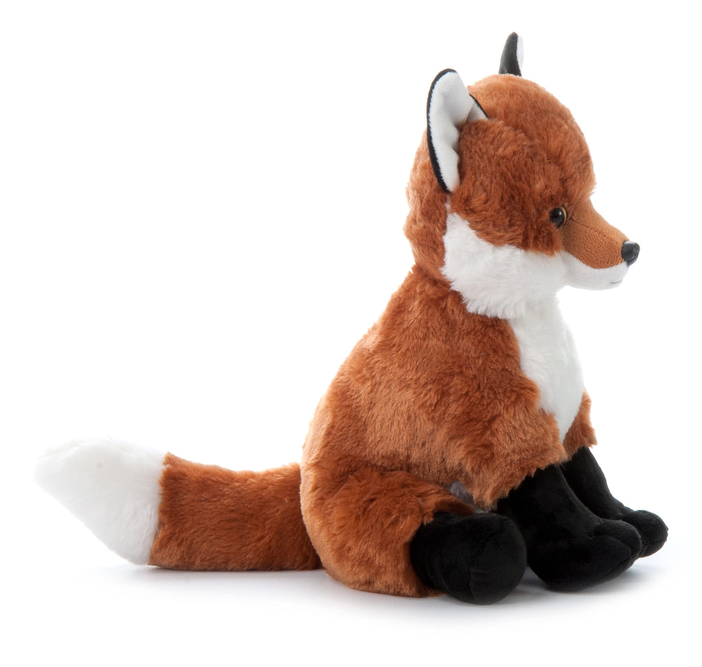 The Petting Zoo Fox Plush Toy - 12 Inch Orange Stuffed Animal, Perfect Gift for Kids, Wild Onez Zoo Collection