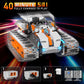 5In1 Stem Building Toys For Kids 6-14, Remote & App Controlled Mech Robots/Heavy Tanks/Tracked Racer Stem Building Kit For Kid S