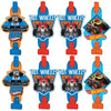 Amscan 331551 Hot Wheels Wild Racer Blowouts, 8 Pcs, Party Favor,Multi Color,5'