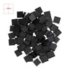 Evemodel 100Pcs 20Mm Square Black Miniature Model Bases For Tabletop Or Miniature Wargames (20Mm(0.78Inch), 100Pcs)