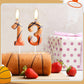 Zi Lan Basketball 13th Birthday Candle Brown Basketball Themed Cake Candles Happy Birthday Party Cake Topper for Boy Girl Kid Sp