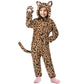 Giftinbox Cheetah Costume Kids, Zip-Up Hooded Onesie Cheetah Girls Costume, Cat Costume For Girls Dress Up, Halloween Animal Costumes For Kids 5 6 7 8 9 10