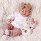 BABESIDE Real Life Reborn Baby Dolls, 17 Inch Soft Body Realistic Baby Doll