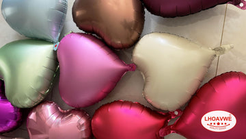 Pink Heart Shaped Balloons Pack Of 10,18 Inch Love Valentine Balloons Blue Heart Romantic Balloons For Valentines Day Propose Ma