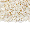 White 1×2 Tile ×700 Parts And Pieces Flat Moc Bricks, Bulk Building Blocks For Smooth Surface Wall Floor, Toy Accessories Compatible With Major Brands