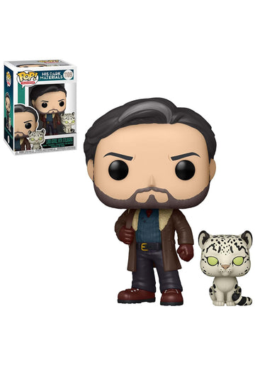 Funko Pop! Buddy: His Dark Materials - Asriel with Stelmaria, Vinyl, Multicolor, Model 55223, 1 Count