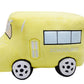 Soft Plush School Bus Stuffed Car Toy Super Cute Yellow Truck Plushie Excellent Gifts For Kids Or Birthday Party 11 Inches