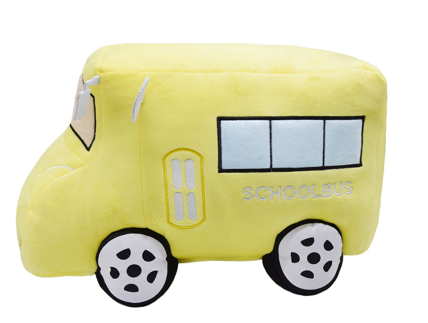Soft Plush School Bus Stuffed Car Toy Super Cute Yellow Truck Plushie Excellent Gifts For Kids Or Birthday Party 11 Inches