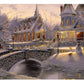 Jigsaw Puzzles for mature-themeds  Thomas Winter Holiday -Kinkade Jigsaw Puzzles for mature-themeds 1000 Pieces and Up  Christmas Puzzles Gift for Women &Mom
