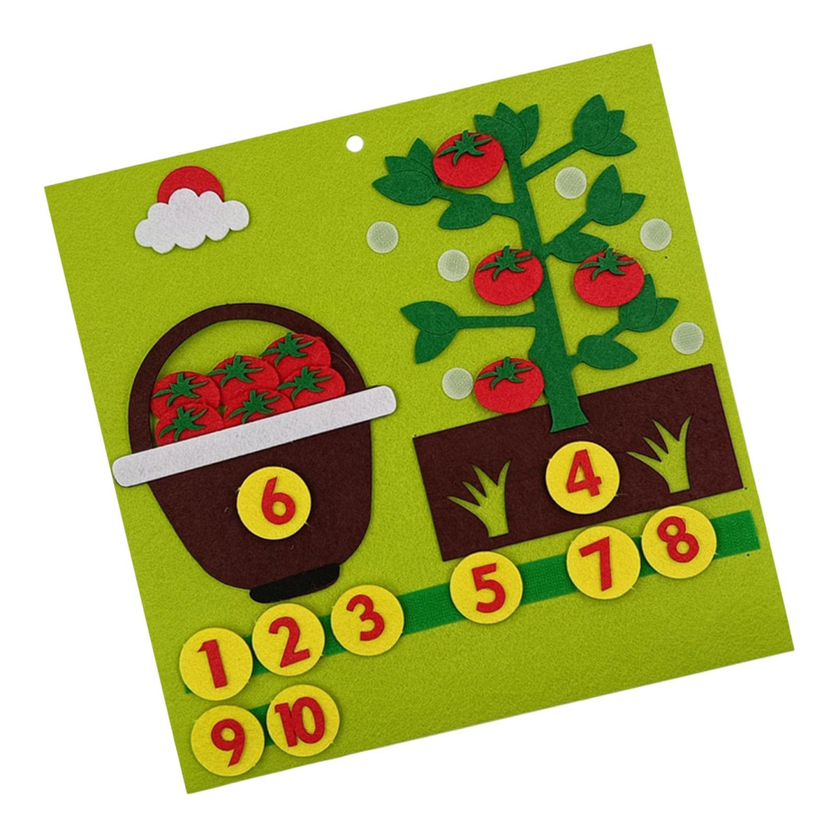 Bnf Montessori Toys Math Toys Busy Board For Vegetables Activity Tomatobaby | Toys For Baby | Developmental Baby Toys Kid Montes