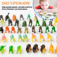 Oumuamua Dinosaur Toys, Plastic Mini Dinosaur Figures Toys Set, Dinosaur Birthday Party Favors, Dinosaur Cupcake Toppers For Kid