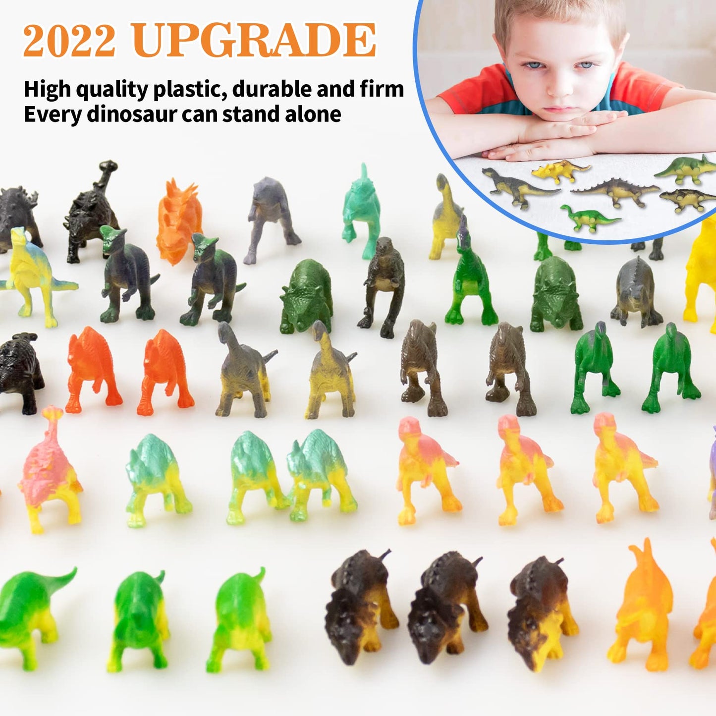 Oumuamua Dinosaur Toys, Plastic Mini Dinosaur Figures Toys Set, Dinosaur Birthday Party Favors, Dinosaur Cupcake Toppers For Kid