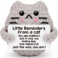 Crochet Easter Basket Stuffers Positive Cat Crochet For Friend For Mom Grandma Dad Grandpa Daughter Son Mini Gifts, Emotional Co